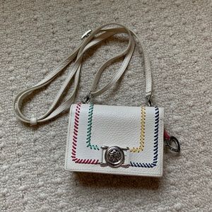 Brighton rainbow stitching crossbody bag
